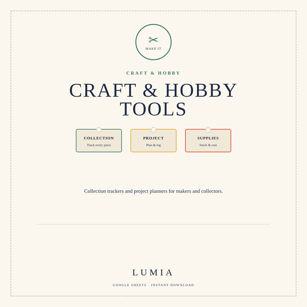 Craft & Hobby Tools