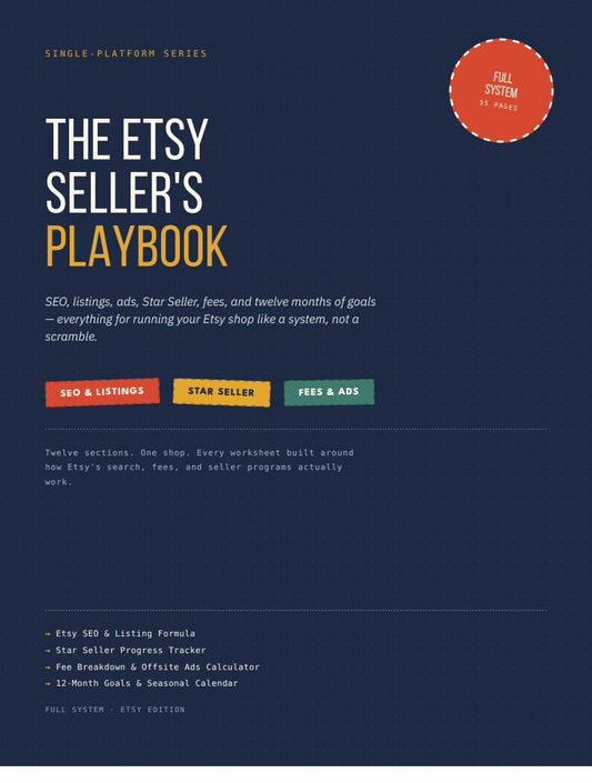 Etsy Seller's Playbook