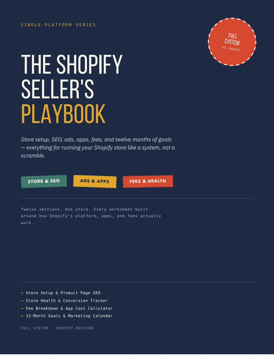 Shopify Seller's Playbook