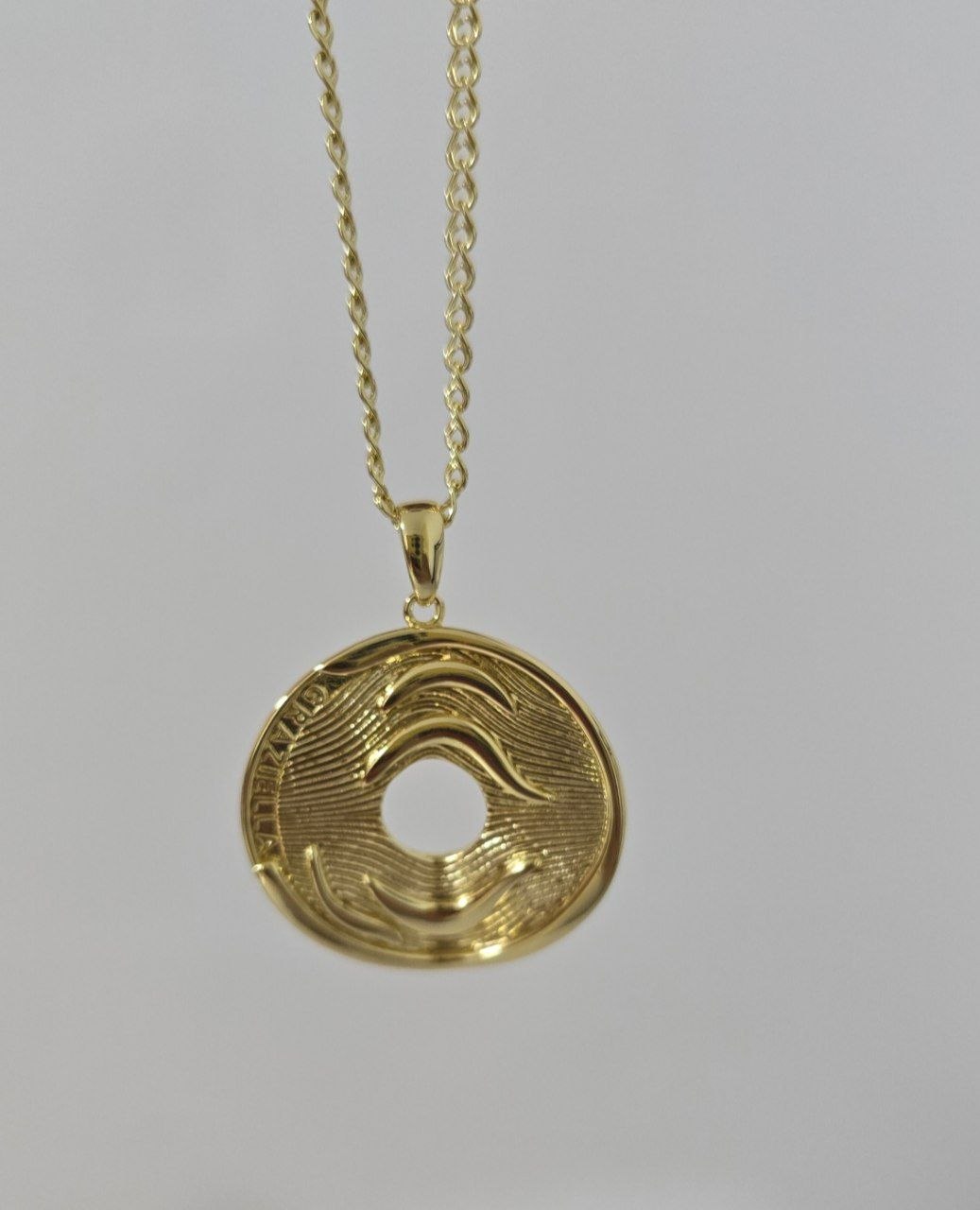 Italian-Style & 24k Gold-Plated Abstract Circle Jewelry Set